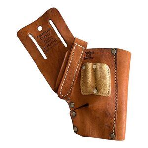Vintage America’s Choice Leather Cordless Drill Holster Top Grain Cowhide USA To
